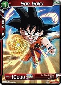 dragonball super card game bt5 miraculous revival son goku bt5 004 foil