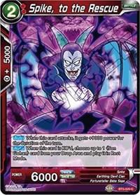 dragonball super card game bt5 miraculous revival spike to the rescue bt5 020 foil