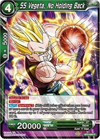 SS Vegeta, No Holding Back BT5-058