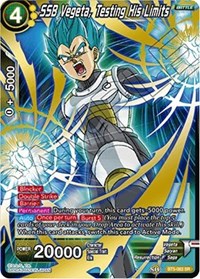 SSB Vegeta, Testing His Limits SR BT5-083