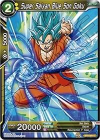 dragonball super card game bt5 miraculous revival super saiyan blue son goku bt5 081 foil