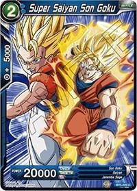 dragonball super card game bt5 miraculous revival super saiyan son goku blue bt5 029