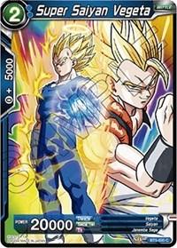 dragonball super card game bt5 miraculous revival super saiyan vegeta bt5 035 foil