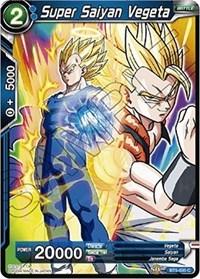 dragonball super card game bt5 miraculous revival super saiyan vegeta bt5 035 foil