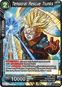 dragonball super card game bt5 miraculous revival temporal rescue trunks bt5 114 foil