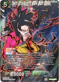 Twin Onslaught SS4 Son Goku SPR BT5-055