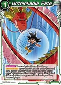 dragonball super card game bt5 miraculous revival unthinkable fate bt5 076 foil