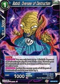 dragonball super card game bt6 destroyer kings babidi overseer of destruction bt6 047