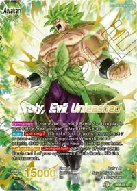 dragonball super card game bt6 destroyer kings broly broly evil unleashed sd8 01 st