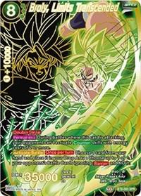 dragonball super card game bt6 destroyer kings broly limits transcended bt6 060 spr