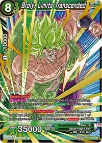 Broly, Limits Transcended  BT6-060 (SR)