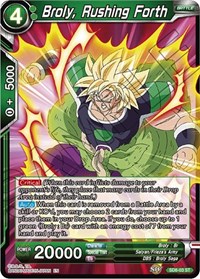 Broly, Rushing Forth SD8-03 (ST)