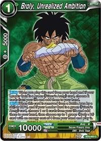 dragonball super card game bt6 destroyer kings broly unrealized ambition bt6 063 foil