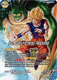 dragonball super card game bt6 destroyer kings dende son goku energy restored bt6 027 foil