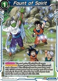 dragonball super card game bt6 destroyer kings fount of spirit bt6 049 foil