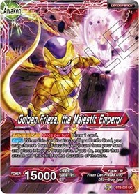 Frieza // Golden Frieza, the Majestic Emperor BT6-002 (FOIL)