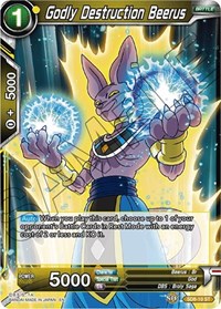 Godly Destruction Beerus SD8-10 (ST)