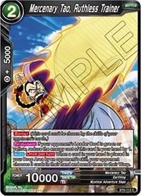 dragonball super card game bt6 destroyer kings mercenary tao ruthless trainer bt6 112 foil