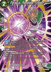 dragonball super card game bt6 destroyer kings paragus rampage trigger bt6 064 sr