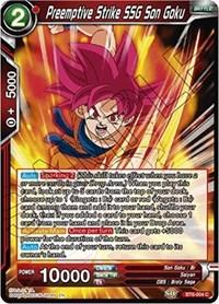 dragonball super card game bt6 destroyer kings preemptive strike ssg son goku bt6 004 foil