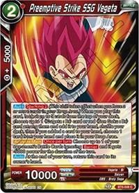 dragonball super card game bt6 destroyer kings preemptive strike ssg vegeta bt6 008 foil