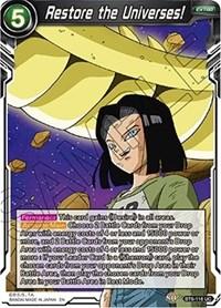 dragonball super card game bt6 destroyer kings restore the universes bt6 116 foil