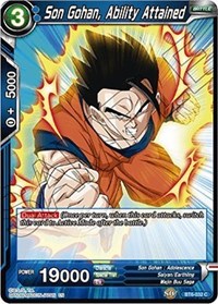 Son Gohan, Ability Attained BT6-032 (FOIL)