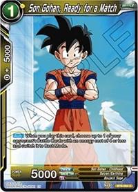 dragonball super card game bt6 destroyer kings son gohan ready for a match bt6 084 foil