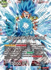 Son Goku and Vegeta // SSB Gogeta, Fusion Perfected BT6-001