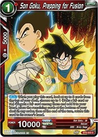 Son Goku, Prepping for Fusion BT6-005 (FOIL)