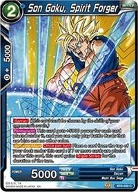 dragonball super card game bt6 destroyer kings son goku spirit forger bt6 030 foil