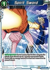 dragonball super card game bt6 destroyer kings spirit sword bt6 052 foil