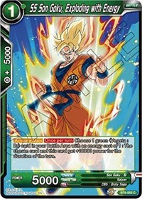 SS Son Goku, Exploding with Energy  BT6-055 (FOIL)