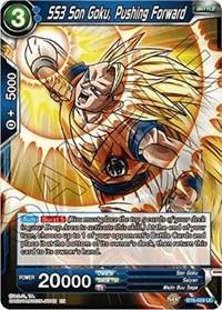 dragonball super card game bt6 destroyer kings ss3 son goku pushing forward bt6 029 foil