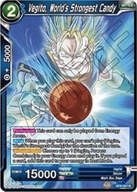 dragonball super card game bt6 destroyer kings vegito world s strongest candy bt6 037