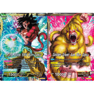 Long Odds SS4 Son Goku / Golden Great Ape Son Goku SD5-01 (Oversized)