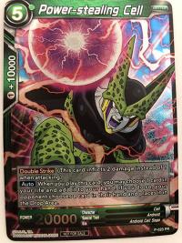 dragonball super card game dragonball super promos power stealing cell p 023 pr