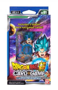 dragonball super card game dragonball super sealed product starter deck 1 the awakening