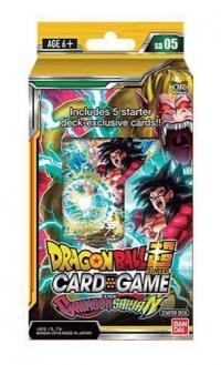 dragonball super card game dragonball super sealed product starter deck 5 the crimson saiyan