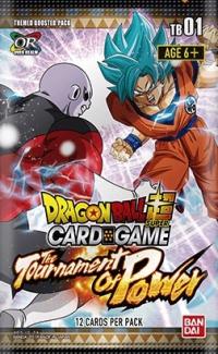 dragonball super card game dragonball super sealed product tournament of power booster pack