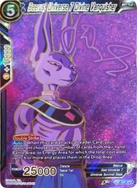 dragonball super card game tb1 tournament of power beerus universe 7 divine vanquisher tb1 030 spr
