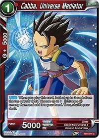 dragonball super card game tb1 tournament of power cabba universe mediator tb1 011 foil