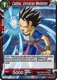 dragonball super card game tb1 tournament of power cabba universe mediator tb1 011 foil