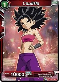 dragonball super card game tb1 tournament of power caulifla tb1 014 foil