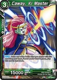 dragonball super card game tb1 tournament of power caway ki master tb1 069 foil