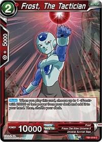 dragonball super card game tb1 tournament of power frost the tactician tb1 019 foil