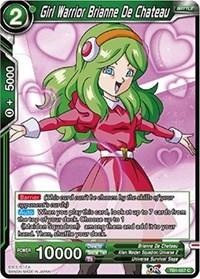 dragonball super card game tb1 tournament of power girl warrior brianne de chateau tb1 057 foil