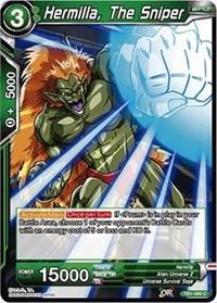 dragonball super card game tb1 tournament of power hermilla the sniper tb1 066 foil