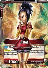 dragonball super card game tb1 tournament of power kale lady of destruction kale tb1 002 foil