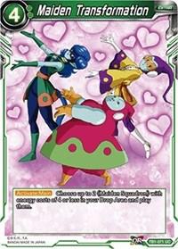 dragonball super card game tb1 tournament of power maiden transformation tb1 071 foil